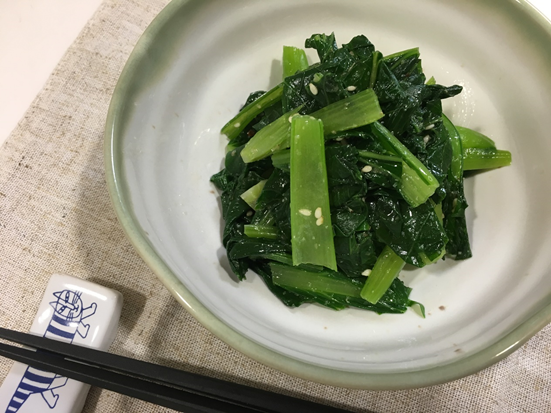 小松菜のナムル